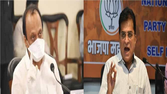 अजित पवारांनी जरंडेश्वर कारखान्याबाबत संपूर्ण माहिती द्यावी, किरीट सोमय्यांचं आव्हान