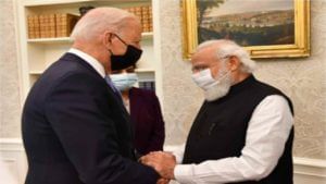 Narendra Modi Joe Biden Meeting : नरेंद्र मोदींनी घेतली जो बायडेन यांची भेट, दोन बलाढ्य नेत्यांमध्ये बैठक, महत्त्वाच्या विषयांवर चर्चा