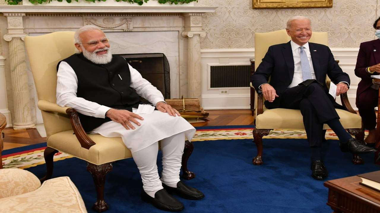 PM Modi in US : पंतप्रधान नरेंद्र मोदी आणि अमेरिकेचे राष्ट्रपती जो बायडेन यांच्यात दीड तास चर्चा, 5 महत्वाचे मुद्दे