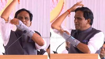 VIDEO : रावसाहेब दानवेंनी भरसभेत स्वत:चा फाटलेला शर्ट दाखवला