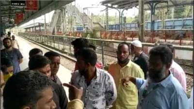 इगतपुरी रेल्वे स्थानकावर खाद्यपदार्थ विक्री बंद, कारवाईविरोधात विक्रेत्यांकडून पोलिसांचा निषेध