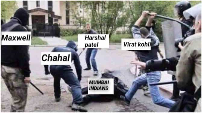 हर्षल पटेलच्या हॅट्रीकने मुंबई इंडियन्सचा खेळ बिघडला, RCB जिंकल्यानंतर फॅन्सकडून मुंबईची खिल्ली, इंटरनेटवर मजेशीर Memes व्हायरल