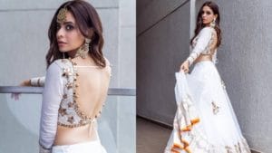 Aamna Sharif : पांढऱ्या लेहेंग्यामध्ये आमना शरीफच्या घायाळ करणाऱ्या अदा, सोशल मीडियावर फोटोंचा धुमाकूळ