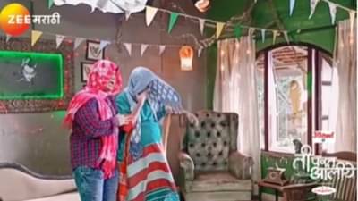 ‘ती परत आलीये’मध्ये ‘कुणी तरी येणार येणार गं!’, पाहा कशा प्रकारे चित्रित झालं डोहाळे जेवणाचं गाणं...