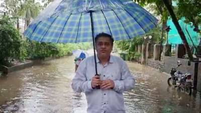 VIDEO: नालेसफाईसाठी 10 वर्षात 964 कोटी खर्च, तरीही अर्धा तासात मुंबईची तुंबई कशी?; भाजप आमदार अमित साटम यांचा सवाल