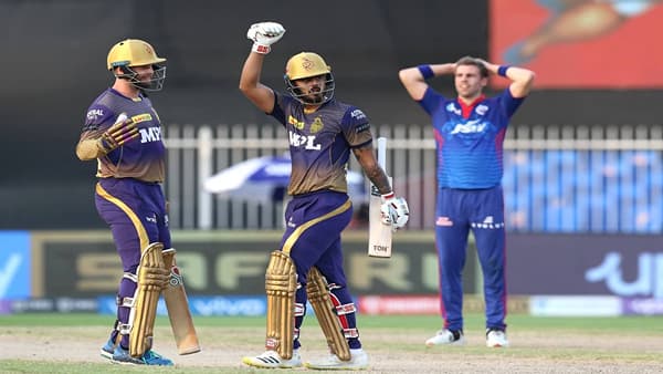 IPL 2021: दिल्लीचा विजयी रथ थांबवण्यात कोलकात्याला यश, 3 गडी राखून मिळवला दमदार विजय