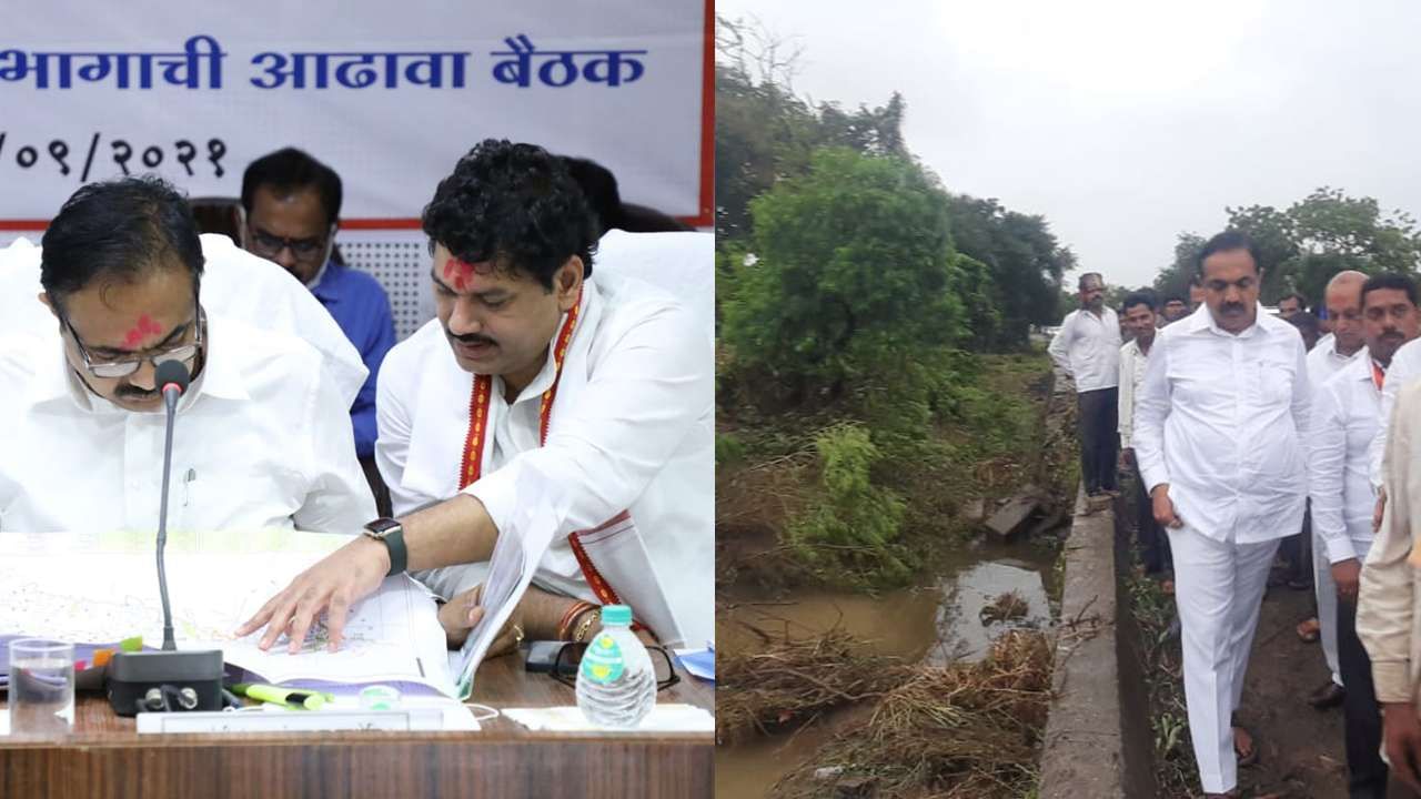 जयंत पाटलांचा कामाचा झपाटा, दिवसभर अतिवृष्टीची पाहणी, भेटीगाठी अन् रात्री साडे दहा वाजता जलसंपदा विभागाची बैठक जयंत पाटलांचा कामाचा झपाटा, दिवसभर अतिवृष्टीची पाहणी, भेटीगाठी अन् रात्री साडे दहा वाजता जलसंपदा विभागाची बैठक