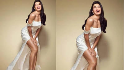 Jacqueline Fernandez | जॅकलिन फर्नांडिसने कॅरी केला मर्लिन मुन्रो लूक, ‘या’ ऑफ शोल्डर ड्रेस किंमत माहितेय का?