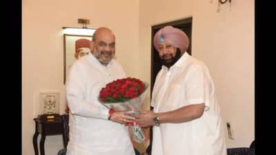 सकाळी म्हणाले, सुनील जाखड यांना काँग्रेसचे प्रदेशाध्यक्ष करा, संध्याकाळी शहांशी खलबतं; अमरिंदर सिंग यांच्या मनात चाललं काय?