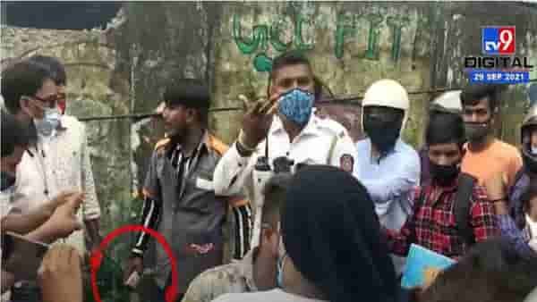 Video | क्लीनअप मार्शलची दादागिरी, हातात दगड घेऊन वसुली, भांडणाचा व्हिडीओ व्हायरल