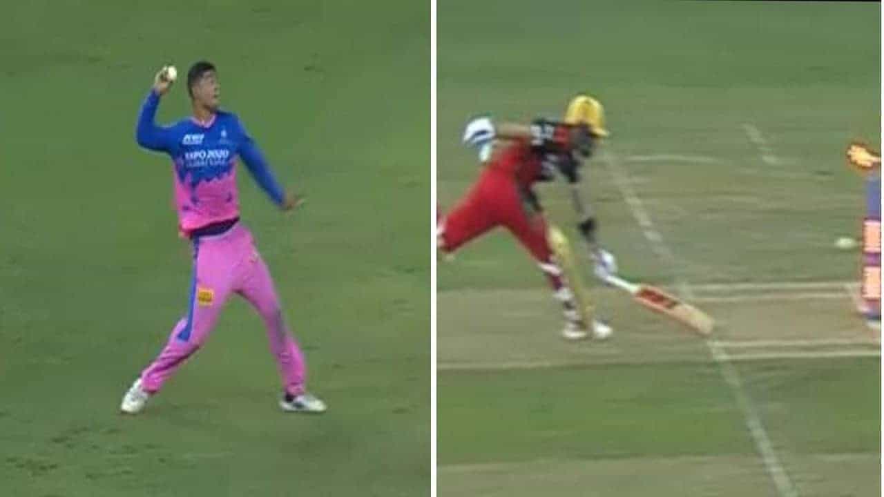 RCB vs RR: रियान परागचा सुपर-थ्रो, विराट कोहली बाद, पाहा VIDEO