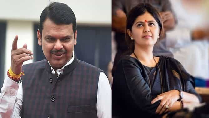 फडणवीसांचा पाहणी दौरा आणि पंकजा मुंडे अचानक अनवेल, राजकीय चर्चेला तोंड फुटलं