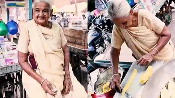 Video: वयाच्या पंच्याहत्तरीतही काम करण्याचा उत्साह, नागपुरातल्या फाफडेवाल्या आजींनी इंटरनेटवर चर्चा
