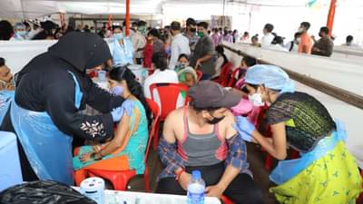 दिव्यात देशातील पहिला 10 हजार लसीकरणाचा लस महोत्सव