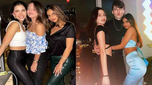 शाहरुख खानची मुलगी सुहाना खान (Suhana Khan) सध्या न्यूयॉर्कमध्ये शिक्षण घेत आहे.यासर्वमध्ये मिळणाऱ्या मोकळ्या वेळेत ती तिच्या मित्र मैत्रींसोबत मजा करातानासुद्धा पाहायला मिळते. काही दिवसांपूर्वी तिने इंस्टाग्राम स्टोरीजवर काही फोटो शेअर केले होते. हे फोटो तिथे होणाऱ्या पार्टीचे आहेत.