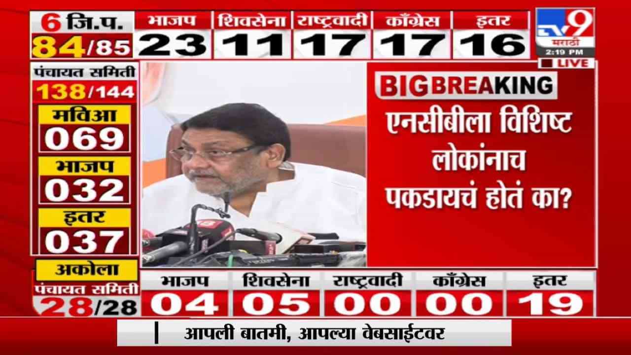 Nawab Malik PC : ना NCB चा अधिकारी होता, ना ड्रग्ज सापडलं, आर्यन खान प्रकरणात मलिकांचे गौप्यस्फोट