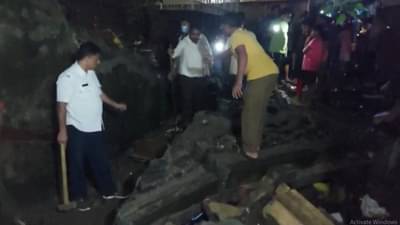 पावसाचा हाहा:कार, अंबरनाथमध्ये उद्यानाची भिंत कोसळल्याने मोठी दुर्घटना, दोघांचा मृत्यू