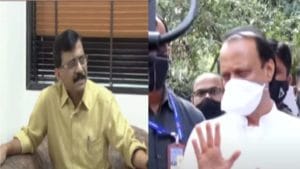 अजित पवार आणि निकटवर्तीयांवर छापेमारी, संजय राऊत म्हणतात, अपना भी टाईम आयेगा !