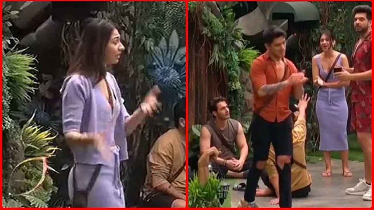 Bigg Boss 15 Update : विधी पंड्या करत होती अंघोळ अन् प्रतिकने दरवाज्याचं कुलूप तोडलं! पाहा पुढे काय झालं... Bigg Boss 15 Update : विधी पंड्या करत होती अंघोळ अन् प्रतिकने दरवाज्याचं कुलूप तोडलं! पाहा पुढे काय झालं...