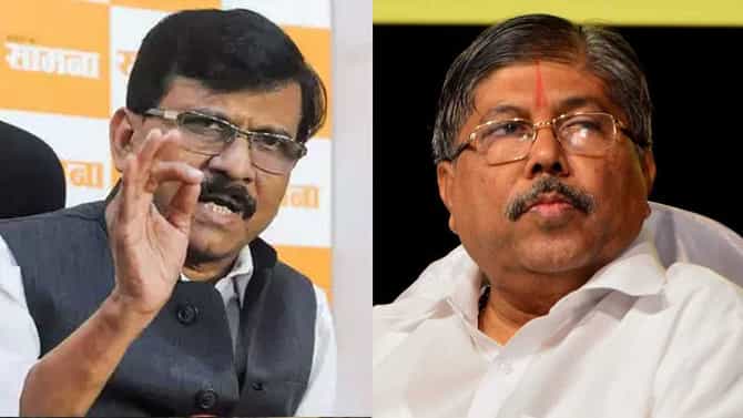 माफी मागा, अन्यथा मानहानीचा दावा दाखल करणार, संजय राऊतांची चंद्रकांत पाटलांना नोटीस