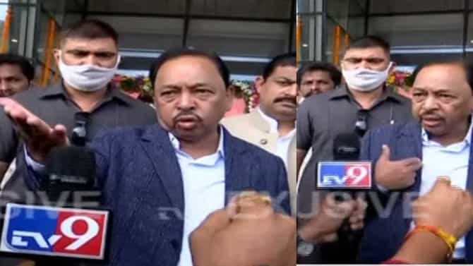 VIDEO: शिवसेनेतून माझी हकालपट्टी?, उगाच काही तरी म्हणू नका; राणे मीडियावरच भडकतात तेव्हा...