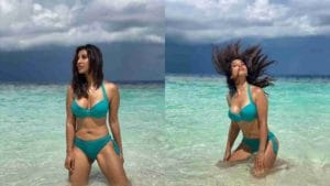 Sophie Choudry : समुद्रकिनारी बिकिनी परिधान करून सोफी चौधरीने दाखवला बोल्ड अवतार, पाहा क्लासी फोटो