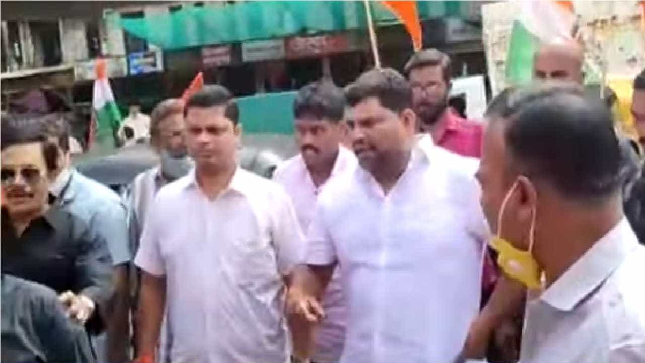 दुकाने बंद करण्यासाठी सेना आमदार वैभव नाईकांचा व्यापारी दुकानदारांवर दबाव, Video व्हायरल