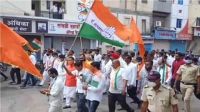 औरंगााबदेत काही मिनिटांचा बंद, नेते-कार्यकर्ते गेले की शटर पुन्हा उघडे,  महाविकास आघाडीचा प्रमुख बाजारपेठेतून मोर्चा