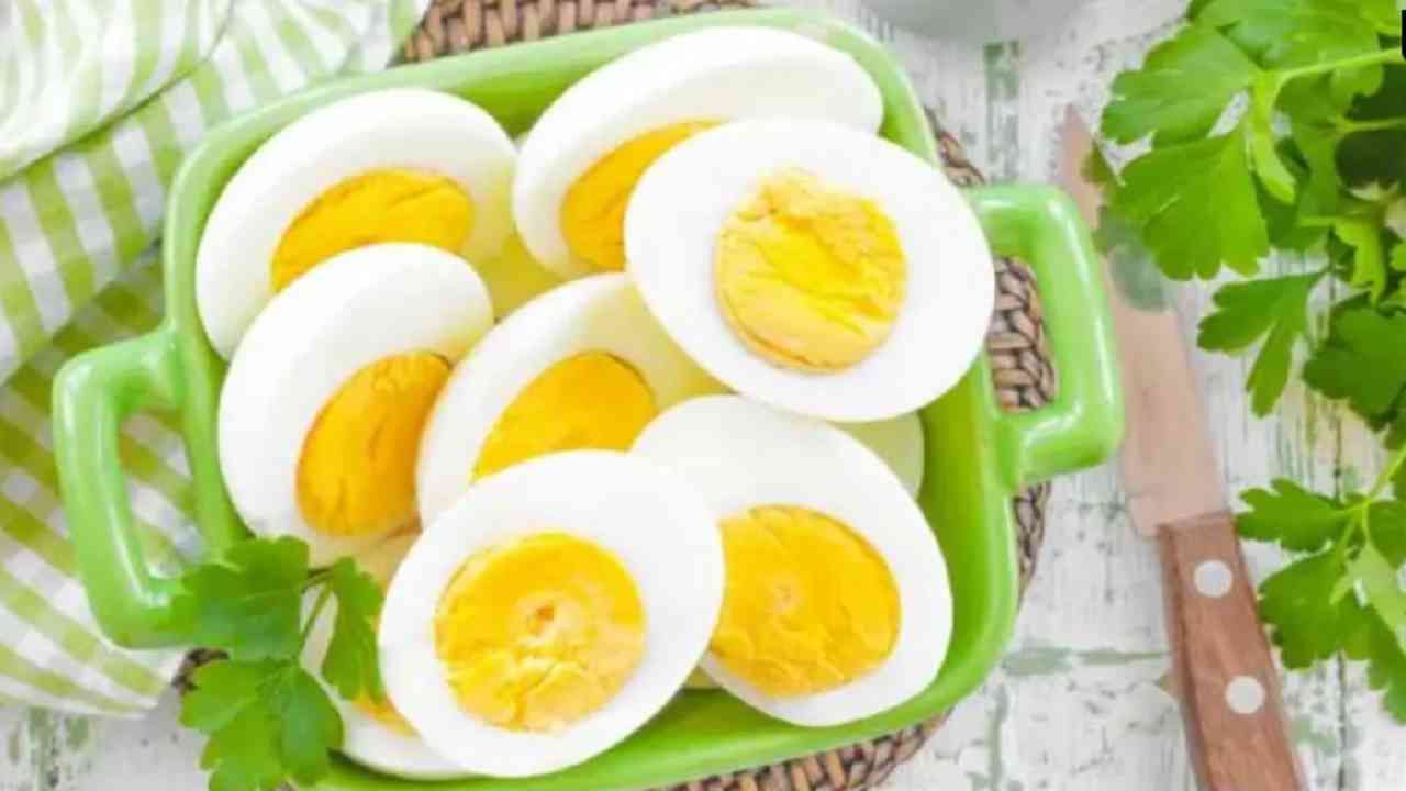 अंडी - अंडी आपल्या शरीरात व्हिटॅमिन बी 12 जोडण्याचा एक महत्त्वाचा स्त्रोत आहे. व्हिटॅमिन बी 12 चे सेवन करण्यासाठी, आपण नाश्ता, दुपारचे जेवण आणि डिनर मध्ये अंडी खाऊ शकता. आपण अंडी सूप, सॅलड आणि अंडी फ्राय देखील आहारामध्ये समाविष्ट करू शकता. 