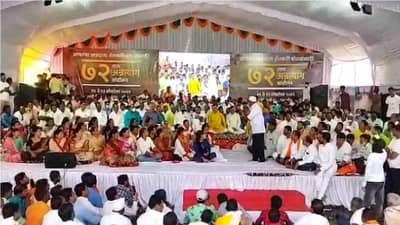 शेतकऱ्यांना मदत करा, भाजपची मागणी, संभाजी पाटील निलंगेकर यांच्या नेतृत्वात लातूरमध्ये अन्नत्याग आंदोलन