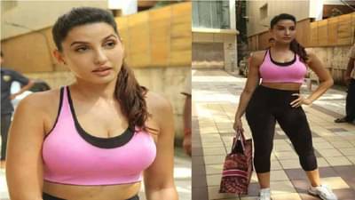 Nora Fatehi ED | सुकेश शेखर 200 कोटी फसवणूक प्रकरण, नोरा फतेही ईडी कार्यलयात दाखल, चौकशी सुरु