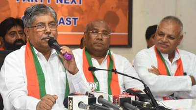 आघाडी सरकारचं नाक दाबल्याशिवाय तोंड उघडणार नाही, संभाजी छत्रपतींनी चळवळीचं नेतृत्व करावं; चंद्रकांतदादांचं आवाहन