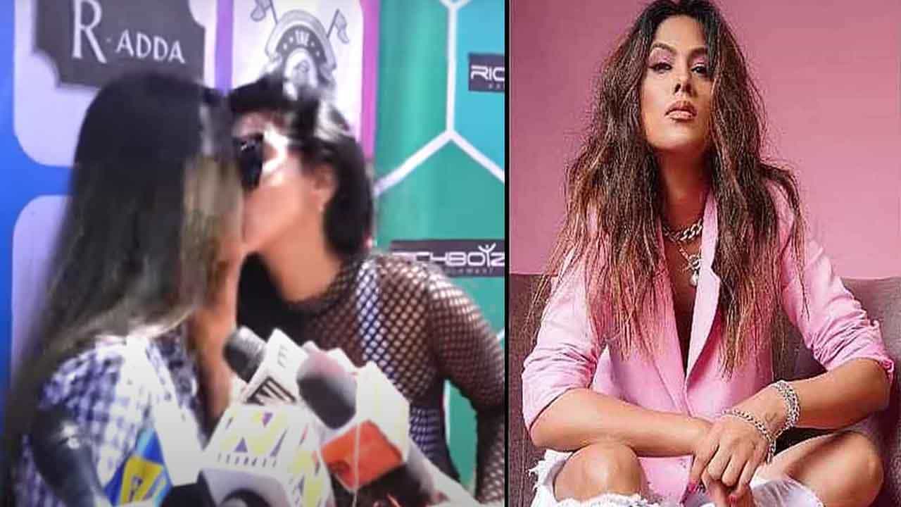 Video | निया शर्माने चक्क कॅमेरासमोर अभिनेत्रीला केलं कीस, सोशल मीडियावर तुफान व्हायरल होतोय व्हिडीओ!