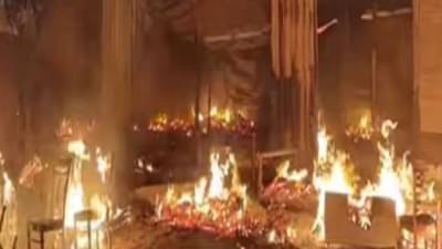 भिवंडीत फर्निचर कारखान्यांना भीषण आग, तब्बल 6 तासांनंतर आगीवर नियंत्रण