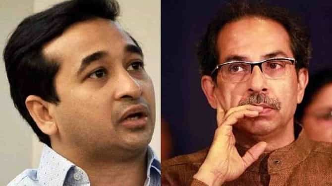 बाळासाहेब असते तर सर्वात आधी यांनाच हाकलून दिलं असतं, नितेश राणेंना उद्धव ठाकरेंना प्रत्युत्तर