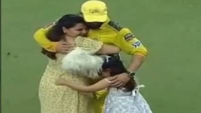 कॅप्टन कूल धोनी दुसऱ्यांदा बाबा बनणार?, साक्षीला पाहून ट्विटरवर चर्चांना उधाण