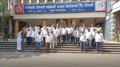 एकरकमी FRP साठी स्वाभिमानी शेतकरी संघटना आक्रमक, सांगलीच्या साखर कारखान्यांवर मोटार सायकल रॅली