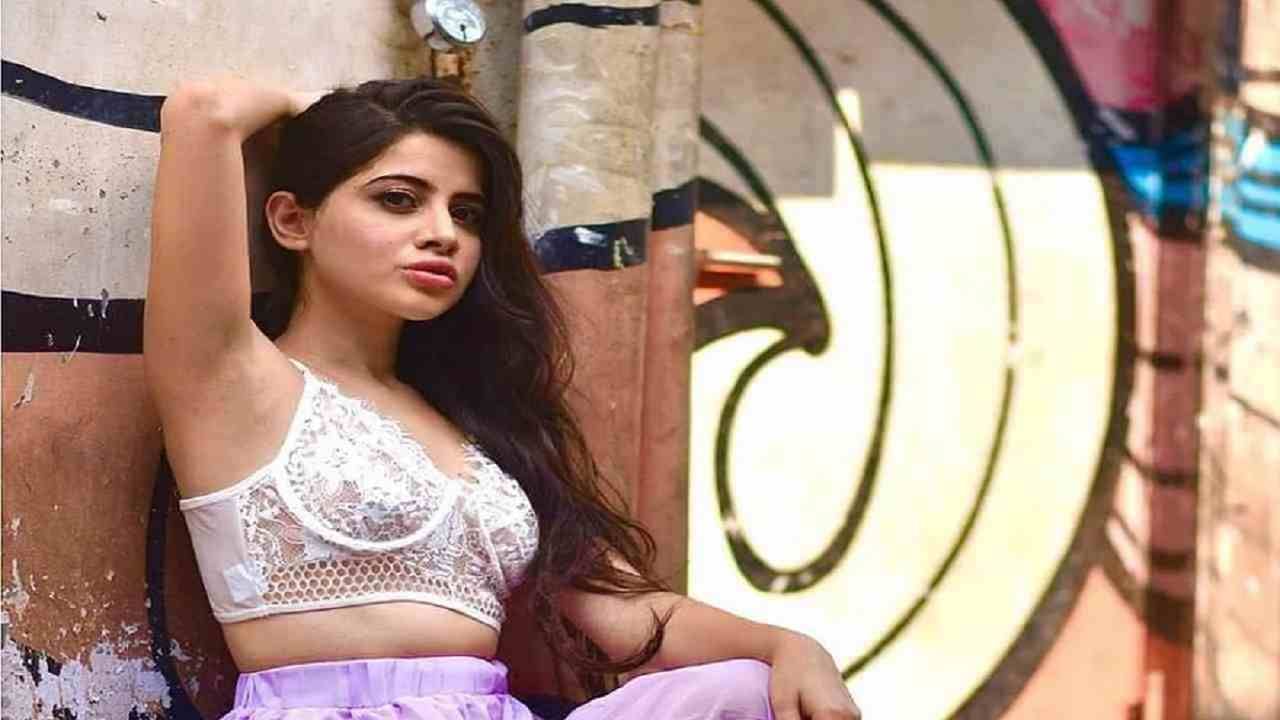 या चित्रात उर्फी जावेदने प्रिटेंड व्हाइट ब्रा घातली आहे. हा फोटो खूप जुने आहे. उर्फीला यासाठी ट्रोललाही सामोरे जावे लागले.