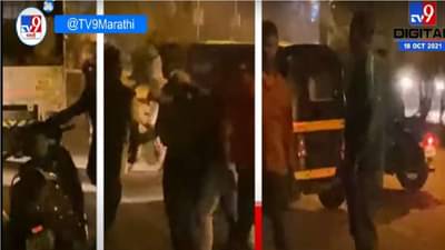 VIDEO | वसईत दोन गटात तुंबळ हाणामारी, मध्यरात्री सव्वाबारा वाजता भररस्त्यात ढिशूम-ढिशूम