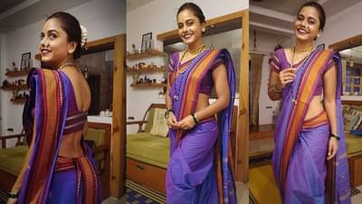 ‘हे एक बाईच कसं बोलू शकते”,  ‘पदर नीट घेतला असतास तर...’ म्हणणाऱ्या चाहतीला हेमांगी कवीने सुनावले खडे बोल!