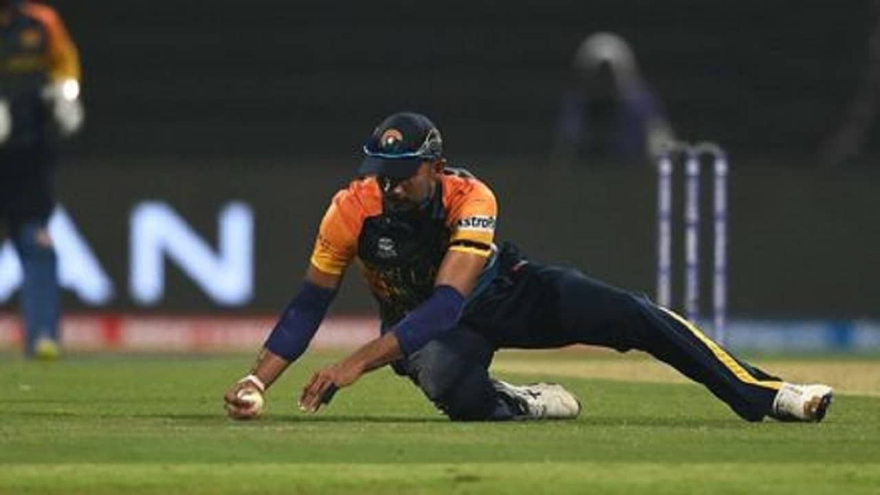 T20 World Cup 2021: श्रीलंकेचा नाम्बियावर 7 विकेट्सनी विजय, पण चर्चा 'त्या' कॅचची