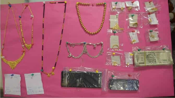 औरंगाबाद-जालन्यात घरफोड्या करणारे दोघे अटकेत, वर्षात 28 घरफोड्या, साडे तीन लाखांचा मुद्देमाल जप्त