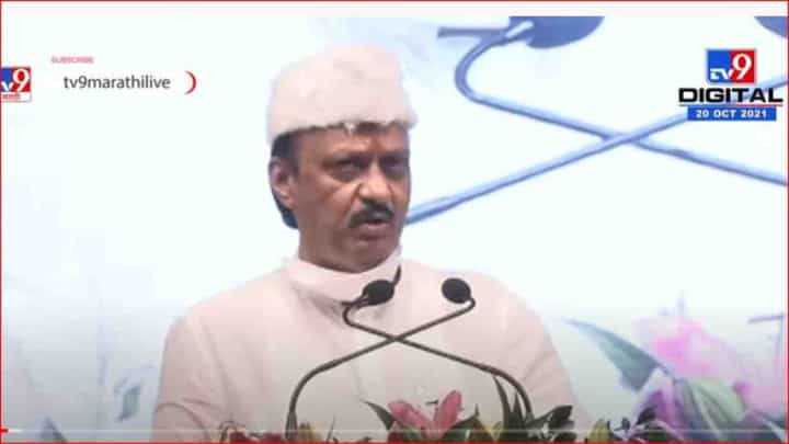 Ajit Pawar | मी मास्क काढणार नव्हतो मात्र... Ajit Pawar यांच्या भाषणाने पिकला हशा Ajit Pawar | मी मास्क काढणार नव्हतो मात्र... Ajit Pawar यांच्या भाषणाने पिकला हशा