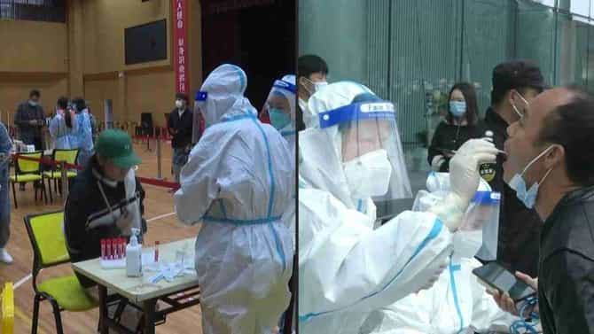 China locksdown Lanzhou: चीनमध्ये कोरोनाचा हाहा:कार! लांझोउ शहरात लॉकडाऊन