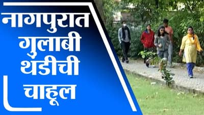 Nagpur | नागपुरात गुलाबी थंडीची चाहूल, तापमान घसरले