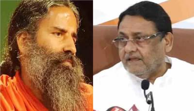 रामदेव बाबा म्हणाले भारत-पाक मॅच देशहितविरोधी, आता मलिक यांचे जशास तसे उत्तर, खोचक ट्विटची चर्चा