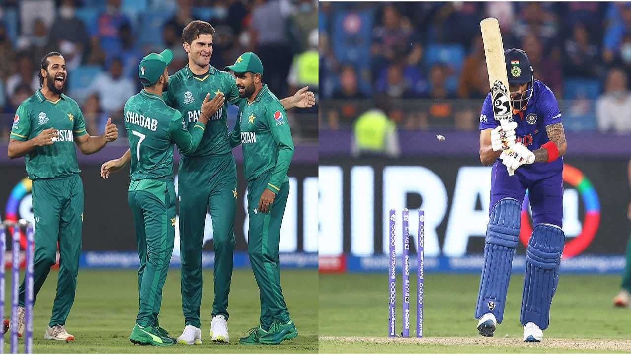 T20 WC, India vs Pakistan : पाकिस्तानचा आफ्रिदी भारताला खतरनाक नडला, दोन्ही सलामीवीरांना घातक ठरला, रोहित पायचित, तर राहुलचा त्रिफळा