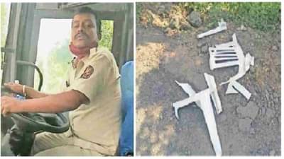 काय ही आरेरावी? औरंगाबादेत कोरोना कॅम्पमध्येच शिवशाही चालकाने बस घातली, खुर्च्यांची मोडतोड, कर्मचाऱ्याचे अपहरण, सलग दुसरी घटना