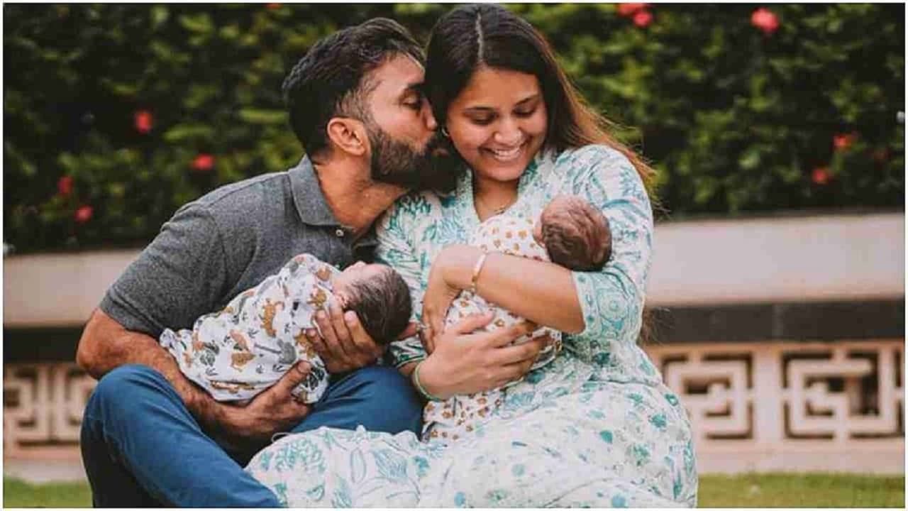 भारतीय क्रिकेटपटू दिनेश कार्तिकने दिली आनंदाची बातमी, पत्नीने दिला जुळ्या मुलांना जन्म