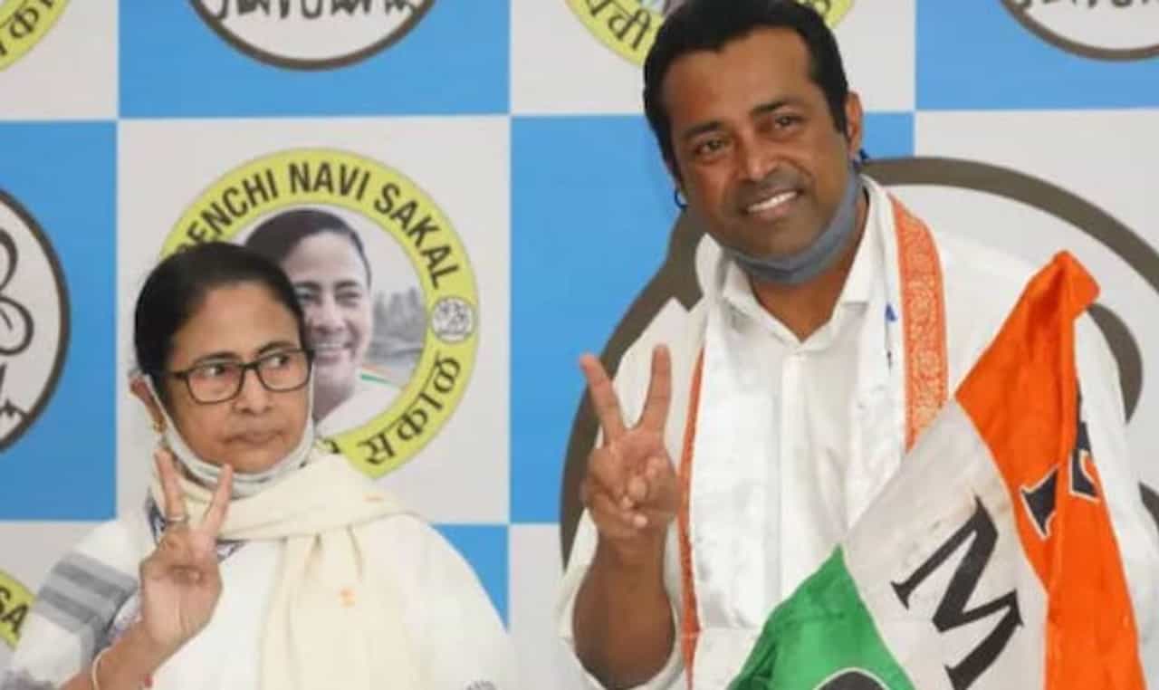 Leander Paes: टेनिस स्टार लिएंडर पेसचा तृणमूल काँग्रेसमध्ये प्रवेश